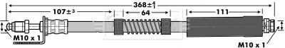 BORG & BECK stabdžių žarnelė BBH6986